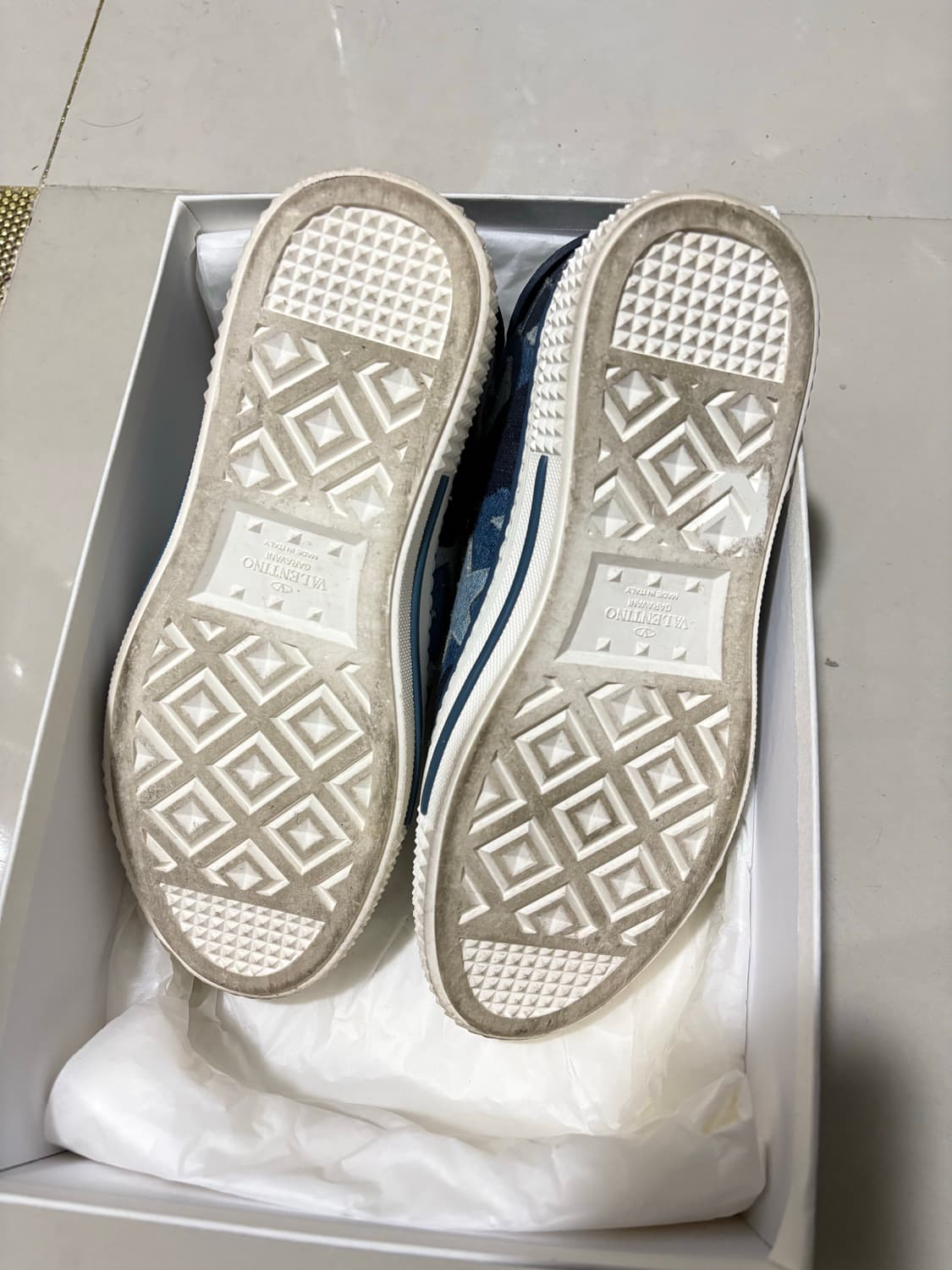 발렌티노 희귀 스타 스니커즈 230 y2k 상품이미지3