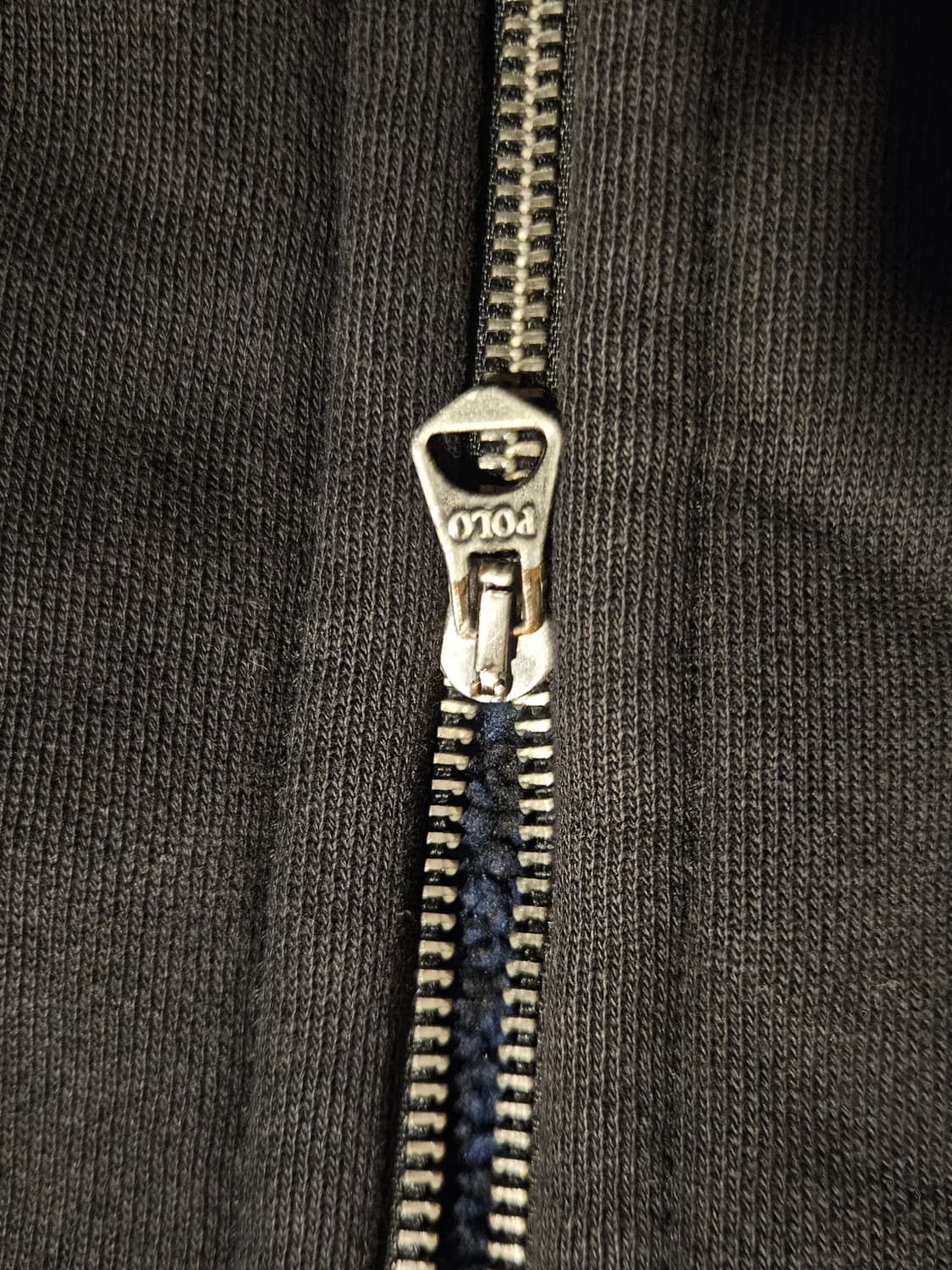 폴로 랄프로렌 블랙 플리스 후드집업 상품이미지6