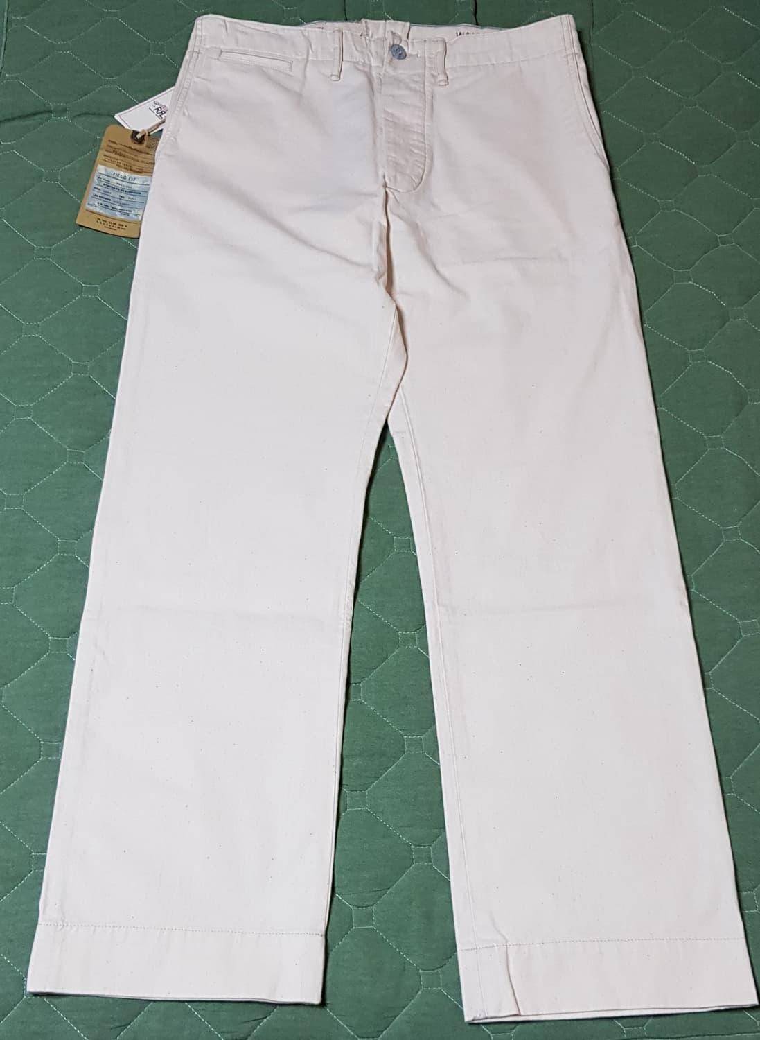 [29X32] RRL 필드 치노 팬츠 시디드 내추럴 팝니다. 상품이미지2