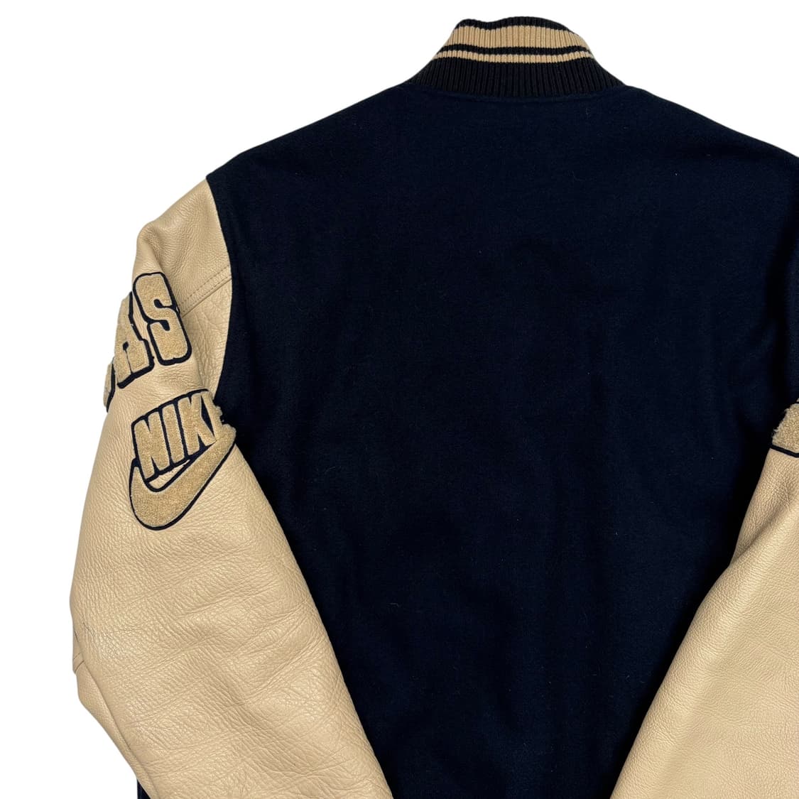 나이키 NSW 디스트로이어 레더 울 바시티 자켓 L 상품이미지5