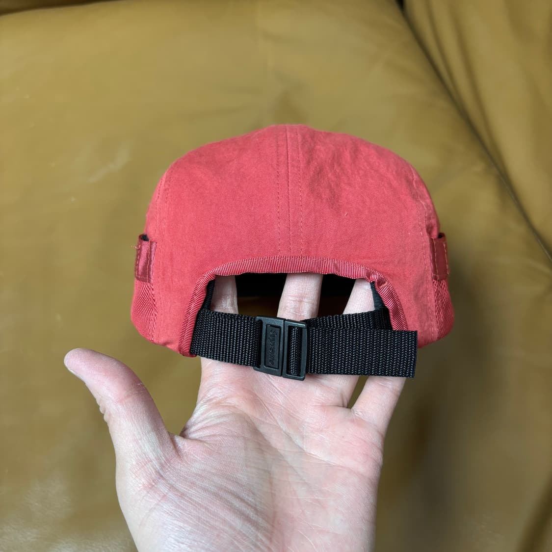 슈프림 캠프캡 모자 박스로고 24fw 메쉬 포켓 레드 상품이미지8