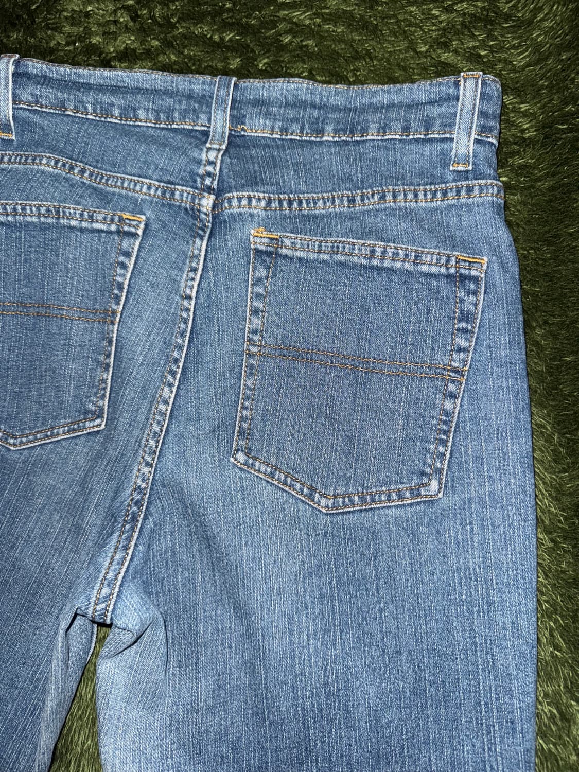 L.L.Bean 엘엘빈 재팬 클래식 핏 빈티지 워싱 데님 팬츠 인디고 상품이미지9