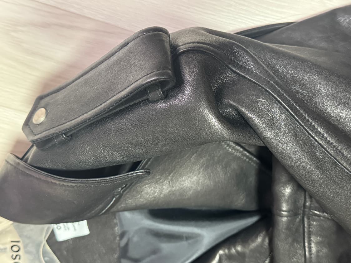 오소이 램스킨 레더 자켓 / OSOI lambskin leather  상품이미지9