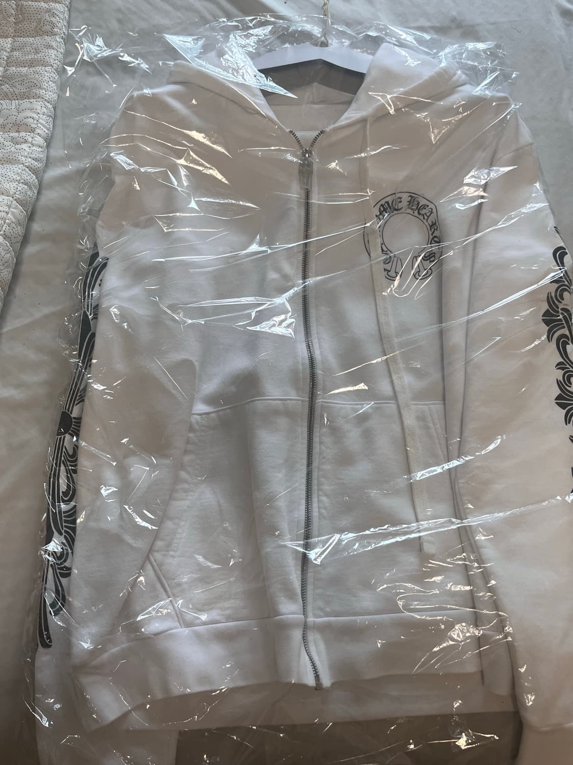 Chrome heart hoodie 플로랄 (플리스) 상품이미지1