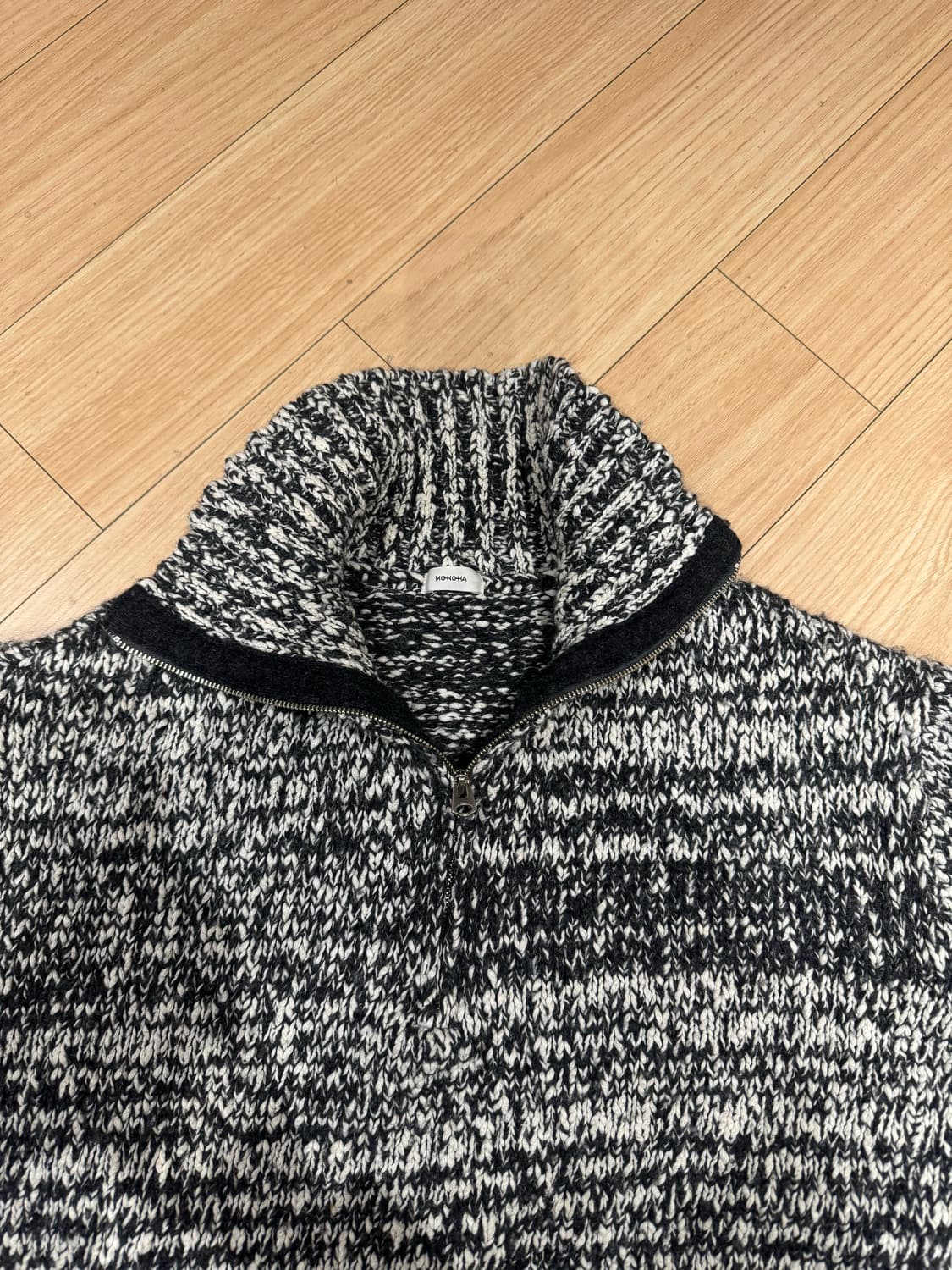 집업 니트 상품이미지2