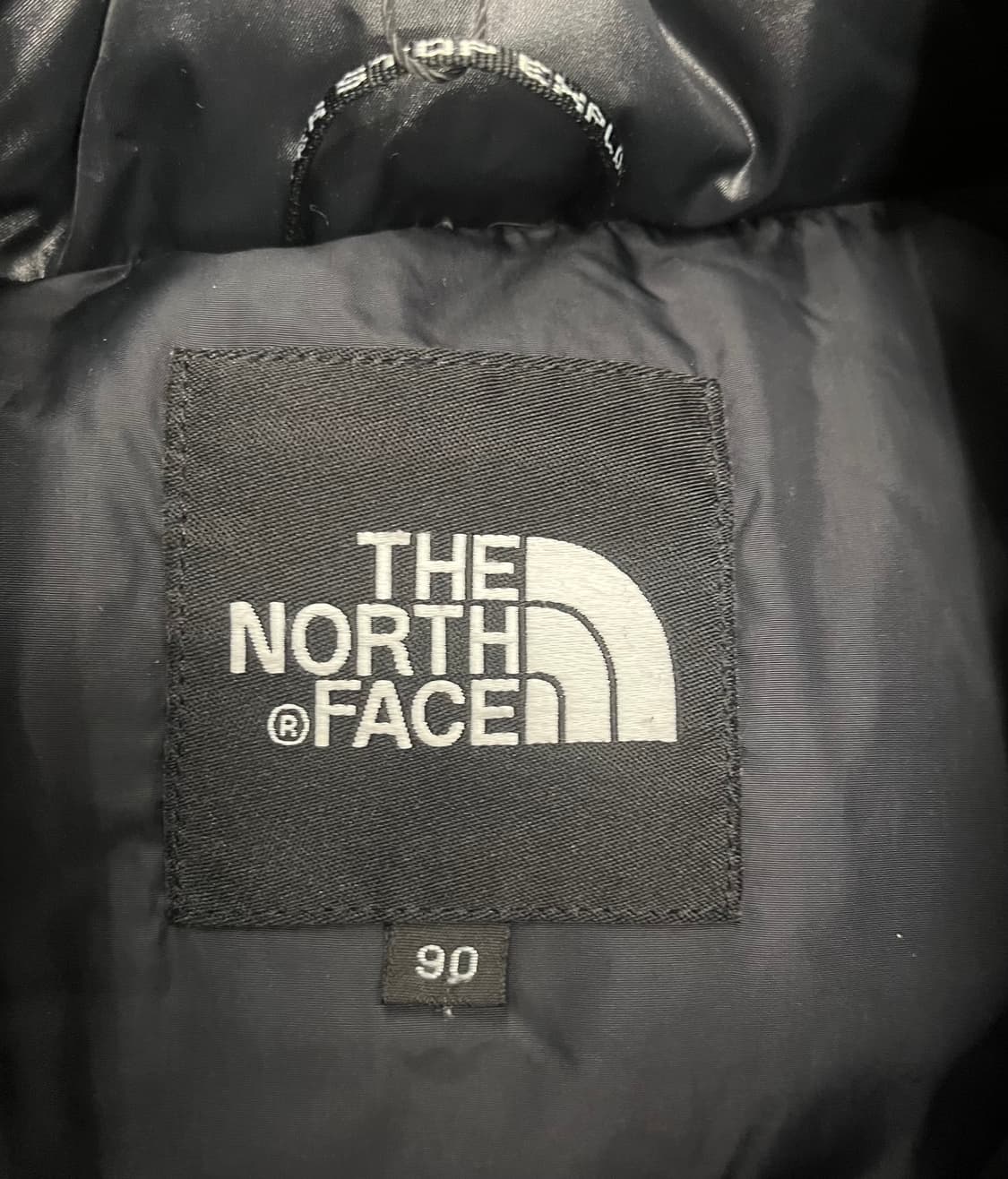 노스페이스 700 유광 구형 눕시 블랙 구스패딩 상품이미지8