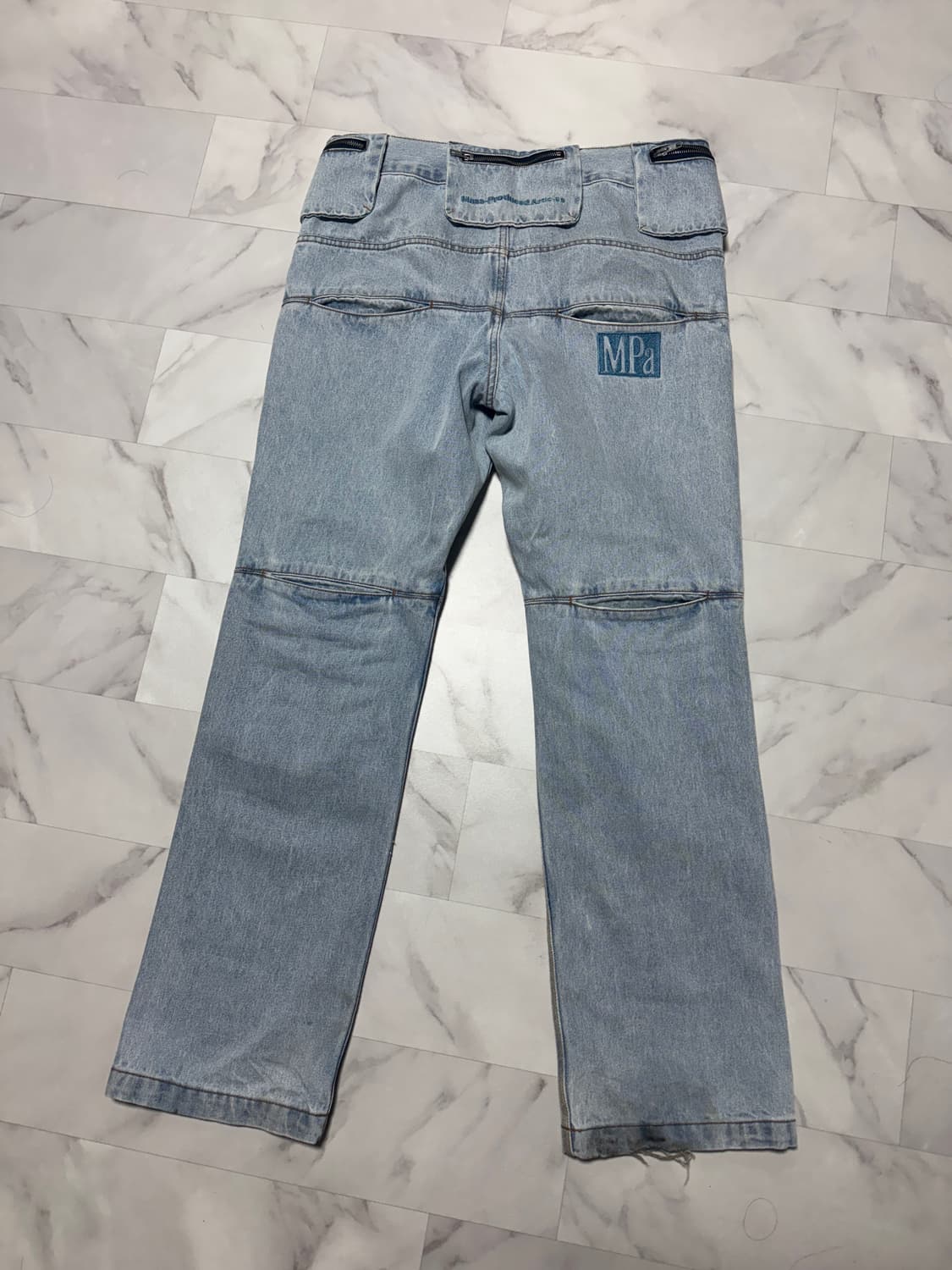 플라스틱 프로덕트 MPa BAG PANTS (STEEL BLUE) 상품이미지4