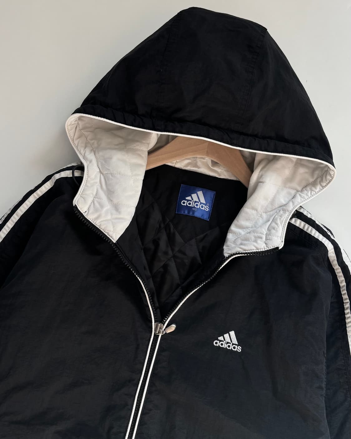 Adidas 아디다스 올드스쿨 멀토스 블랙컬러 후디 자켓 상품이미지2