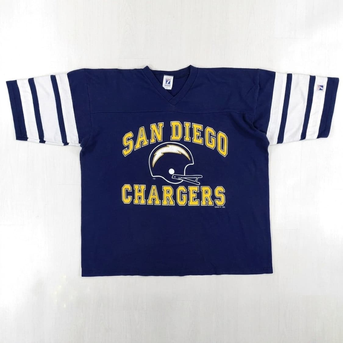 90년대 NFL 샌디에이고 차저스 풋볼 티셔츠 XL 상품이미지1