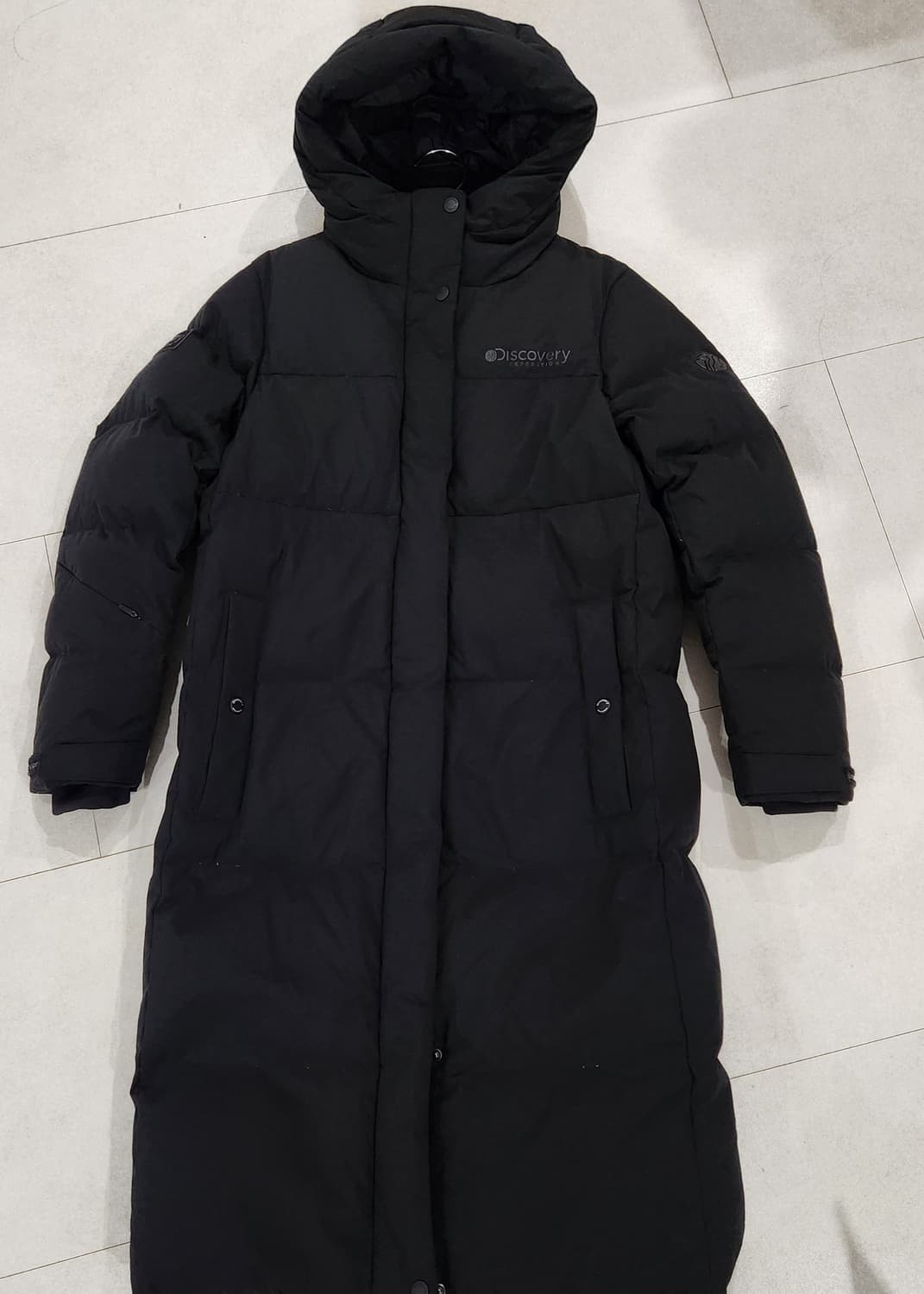 무배))디스커버리 익스페디션 롱패딩 85블랙 상품이미지8