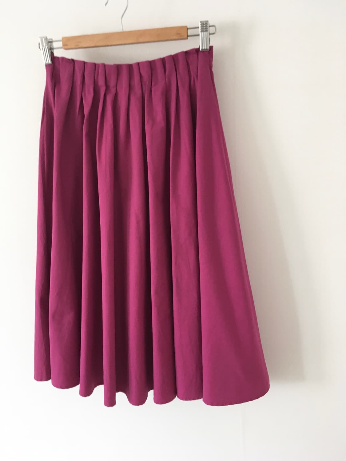 magenta flare skirt 상품이미지4
