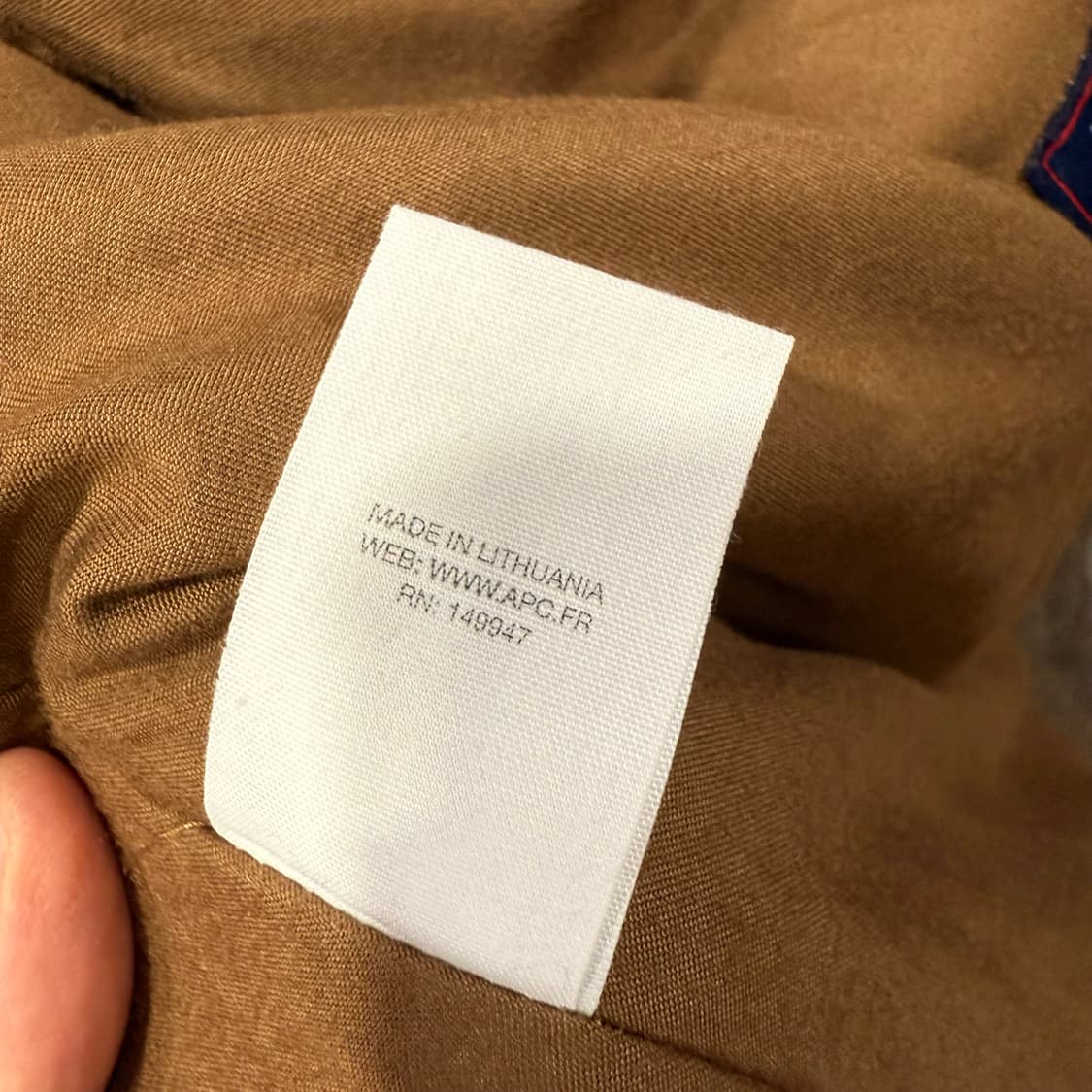 XL A.P.C 아페쎄 발마칸 울 코트 자켓 상품이미지5