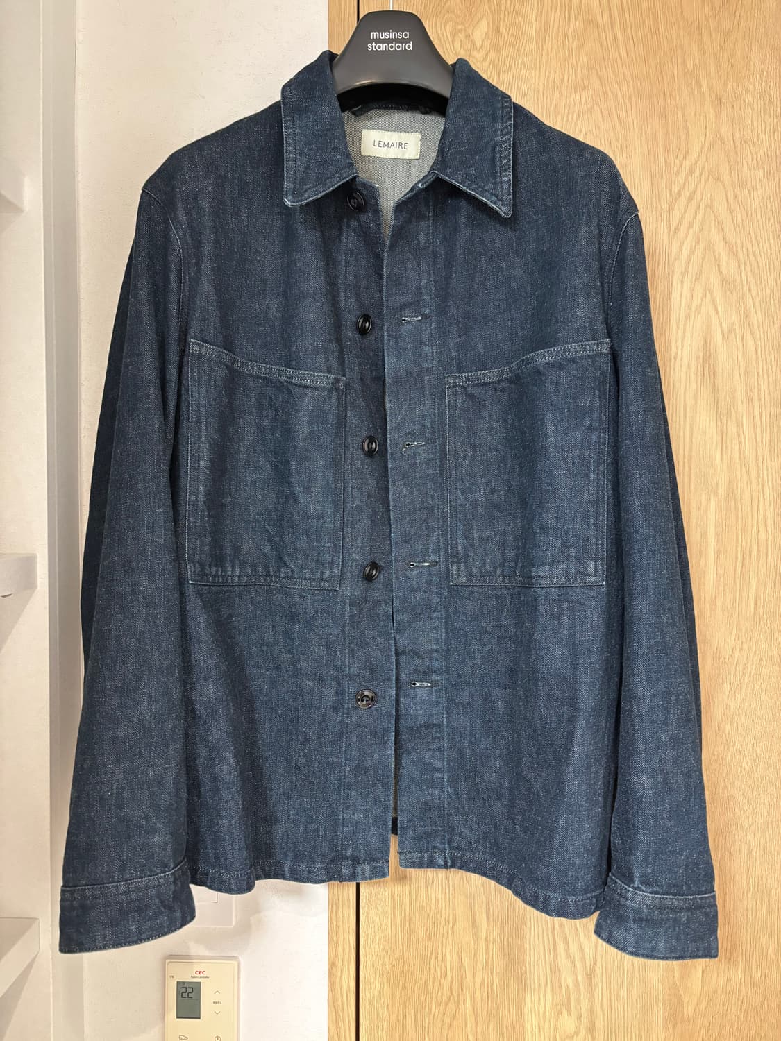 르메르 오버 데님 셔츠 48 팝니다 상품이미지1