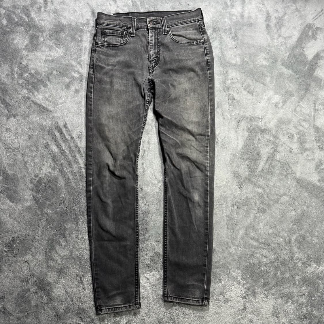 리바이스 512 블랙패치 데님 팬츠 29X32 상품이미지1