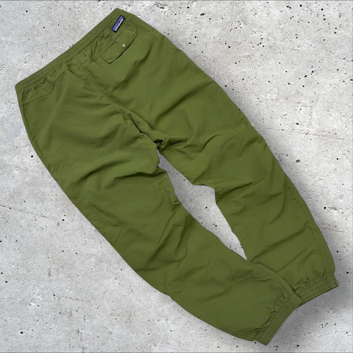 [M] 파타고니아 올리브 폴리 조거 트레이닝 바지 C468 상품이미지1
