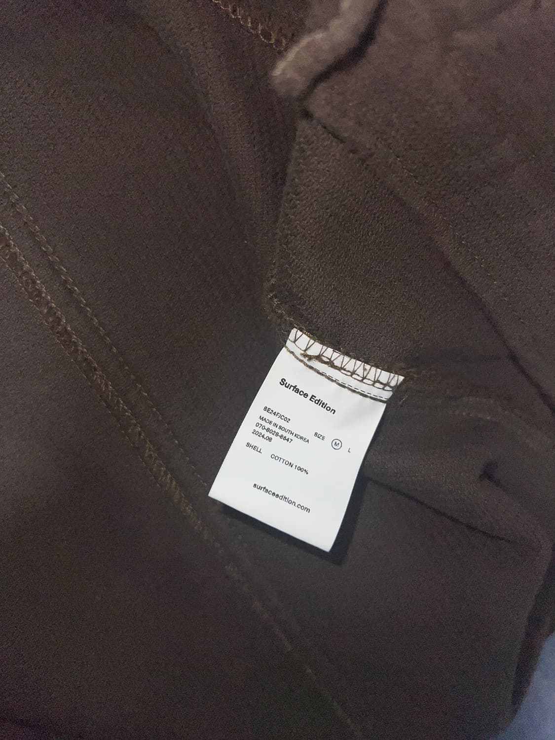 서피스에디션 코듀로이 스터디 자켓(m) 상품이미지3