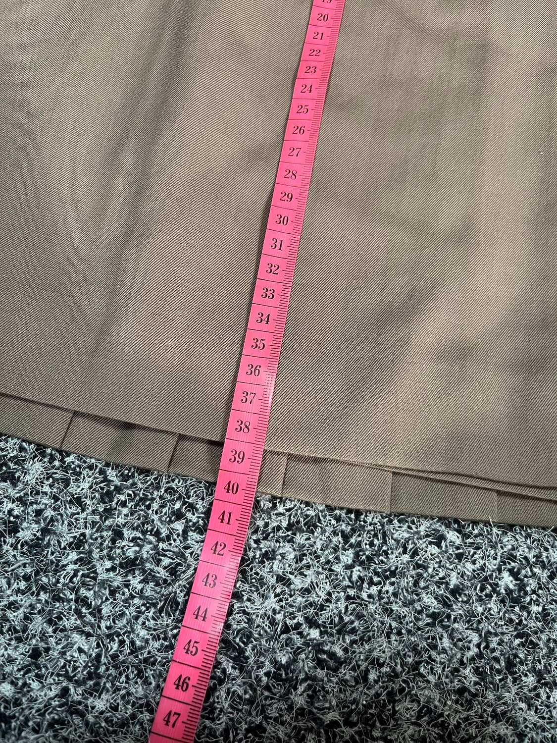 쥬시꾸뛰르 브라운 플리츠 스커트 새상품 27 상품이미지6