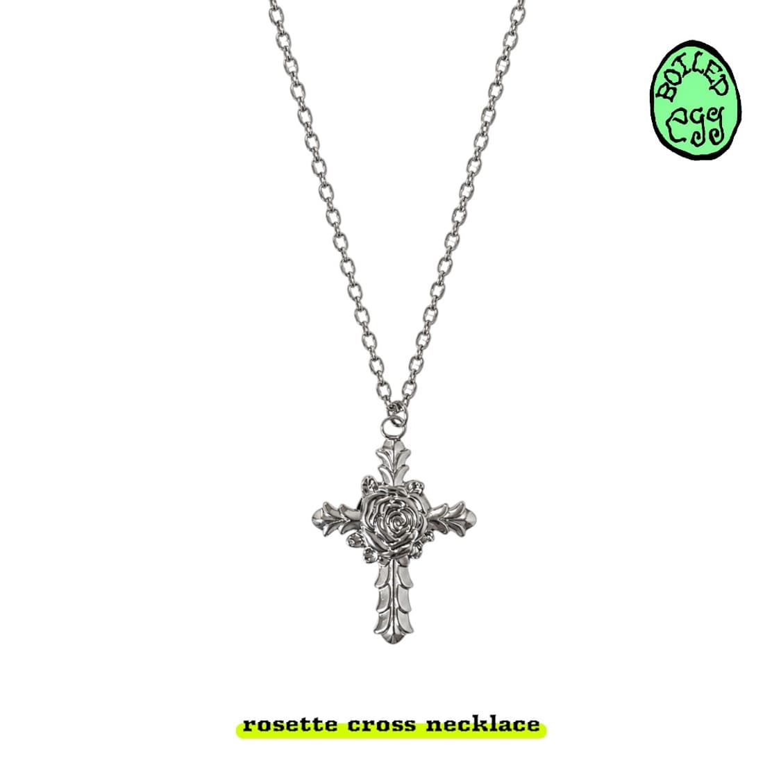 rosette cross necklace 상품이미지1