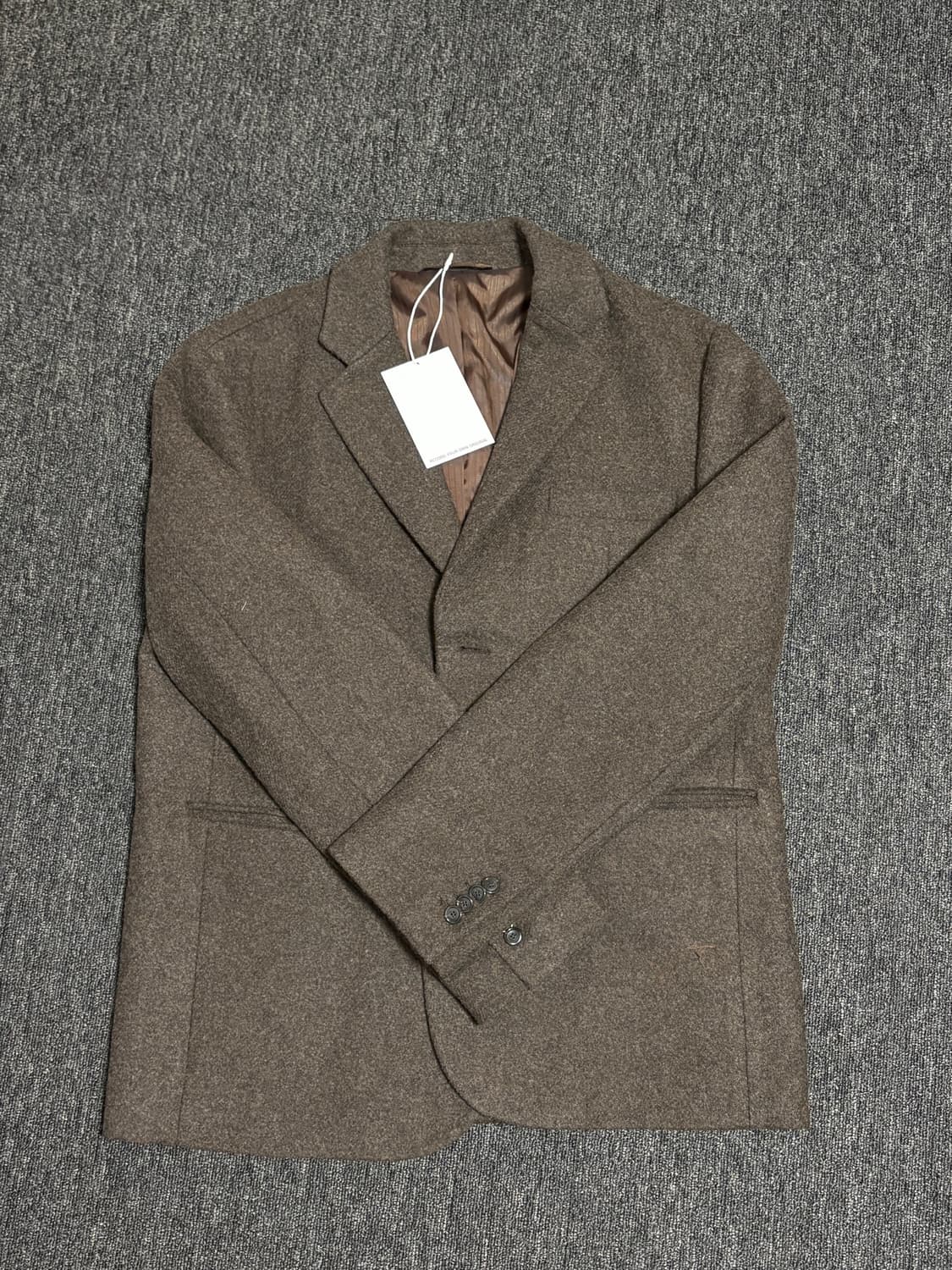 RYOO 울 블레이저 브라운 XL 105 상품이미지2