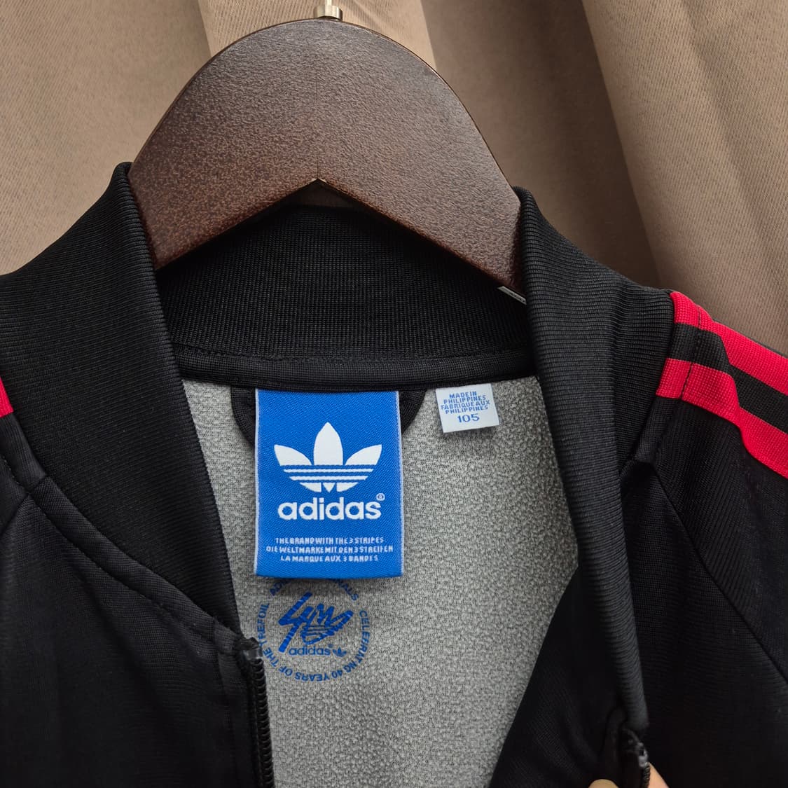 아디다스 검빨 슈퍼스타 트랙탑 105 상품이미지3