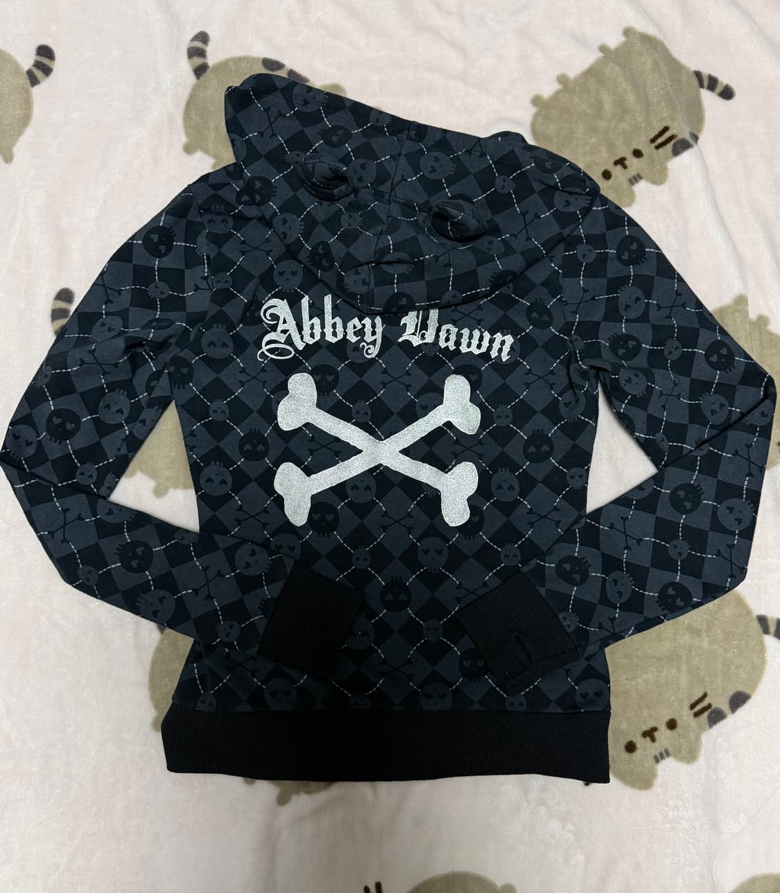 Abbey dawn 악마 후드집업 블랙 XL 상품이미지2