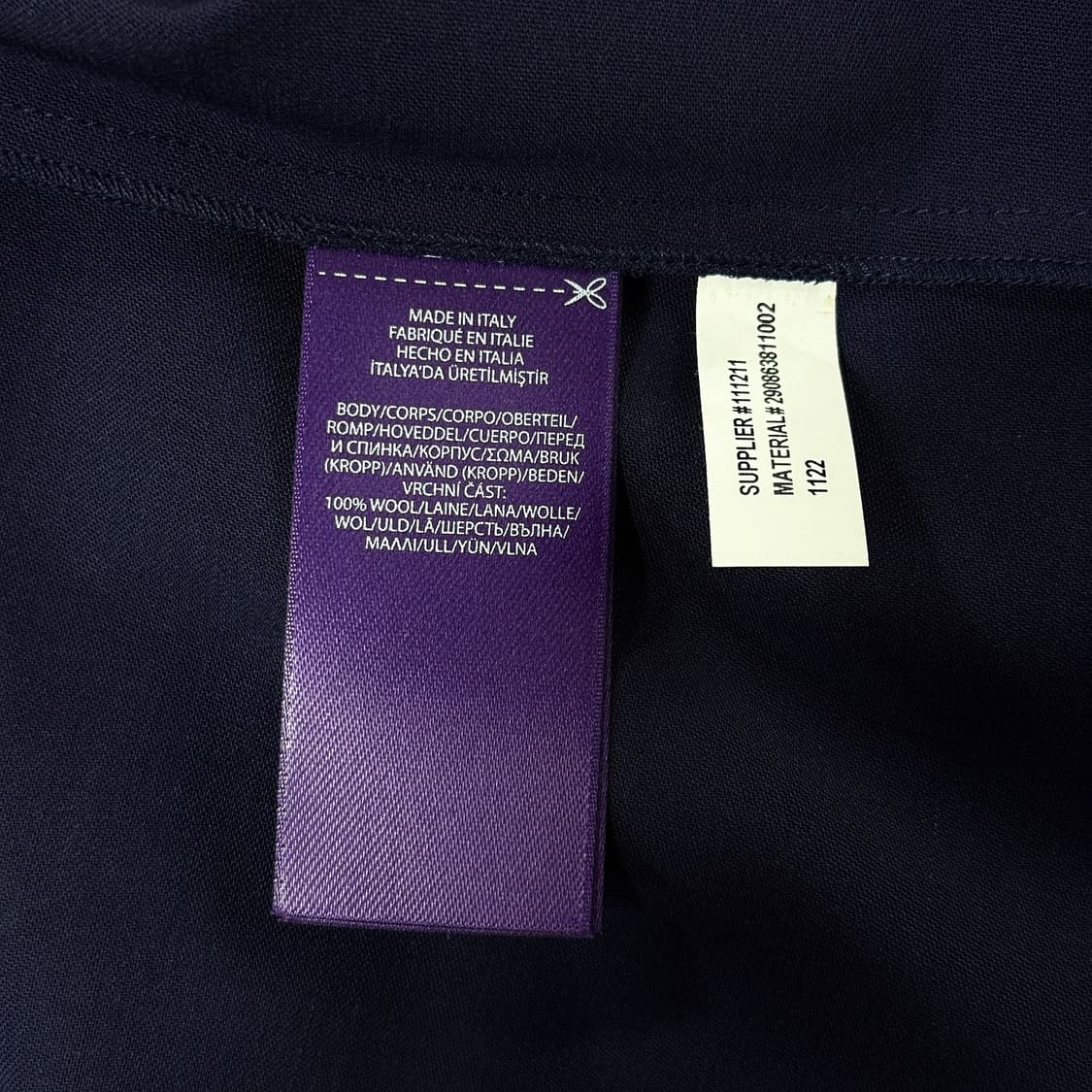 랄프 로렌 퍼플 라벨 플리츠 롱 스커트 상품이미지3