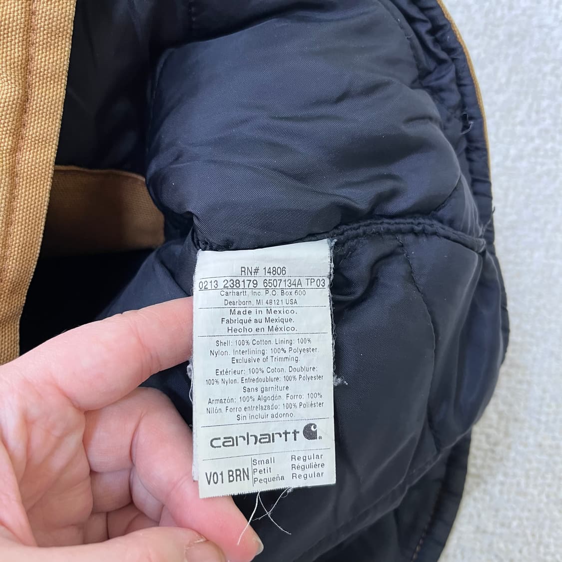 S 칼하트 덕베스트 조끼 0323M 상품이미지3