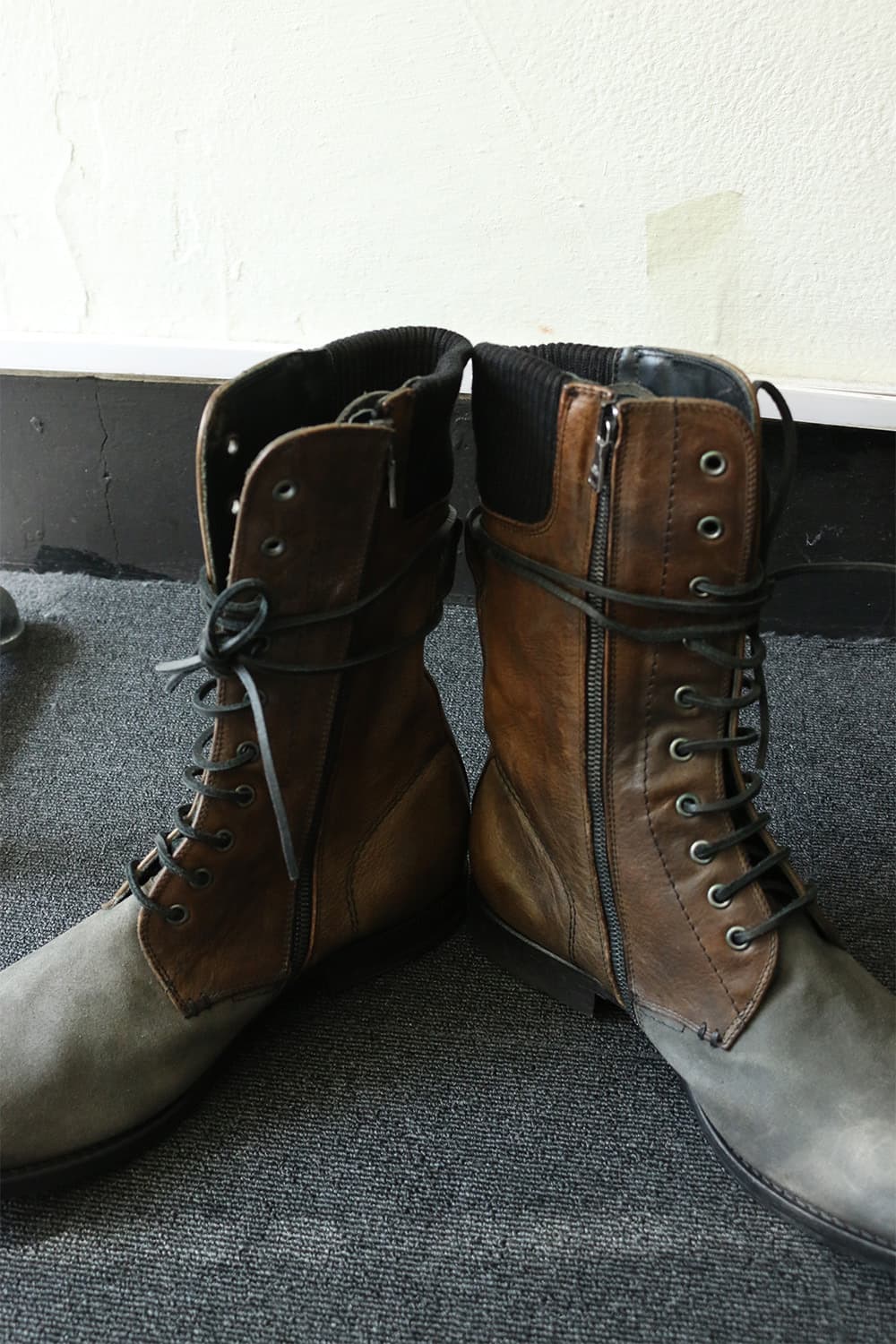 닐 바렛 레이스업 컴뱃 부츠  상품이미지9