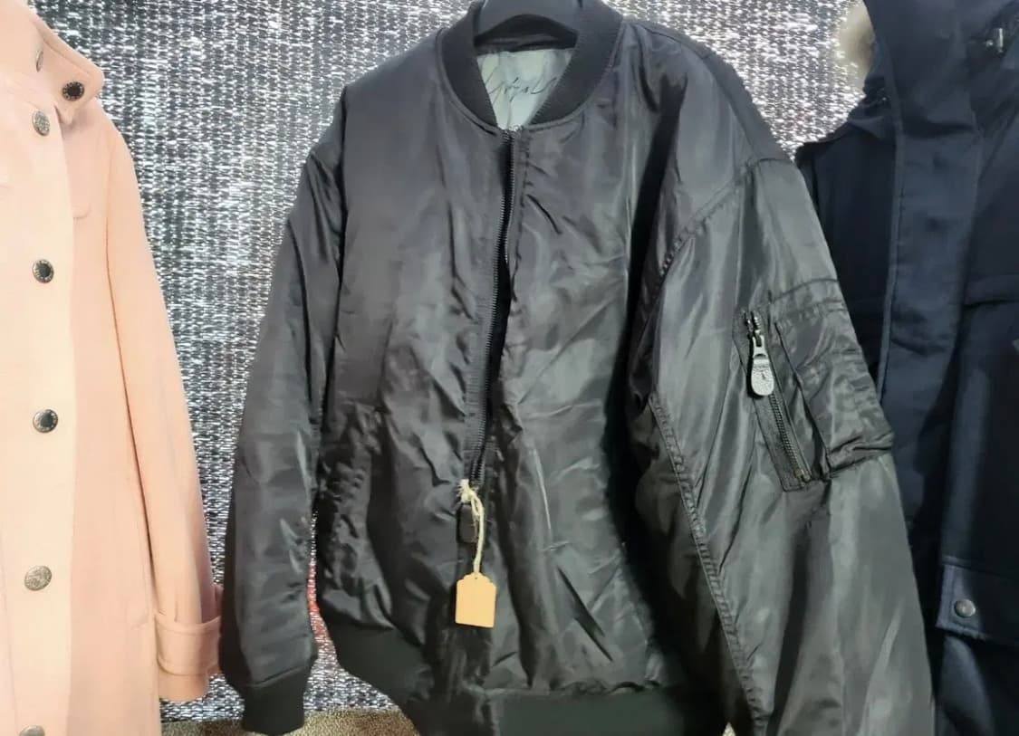 네이버후드x요지야마모토 MA-1 상품이미지3