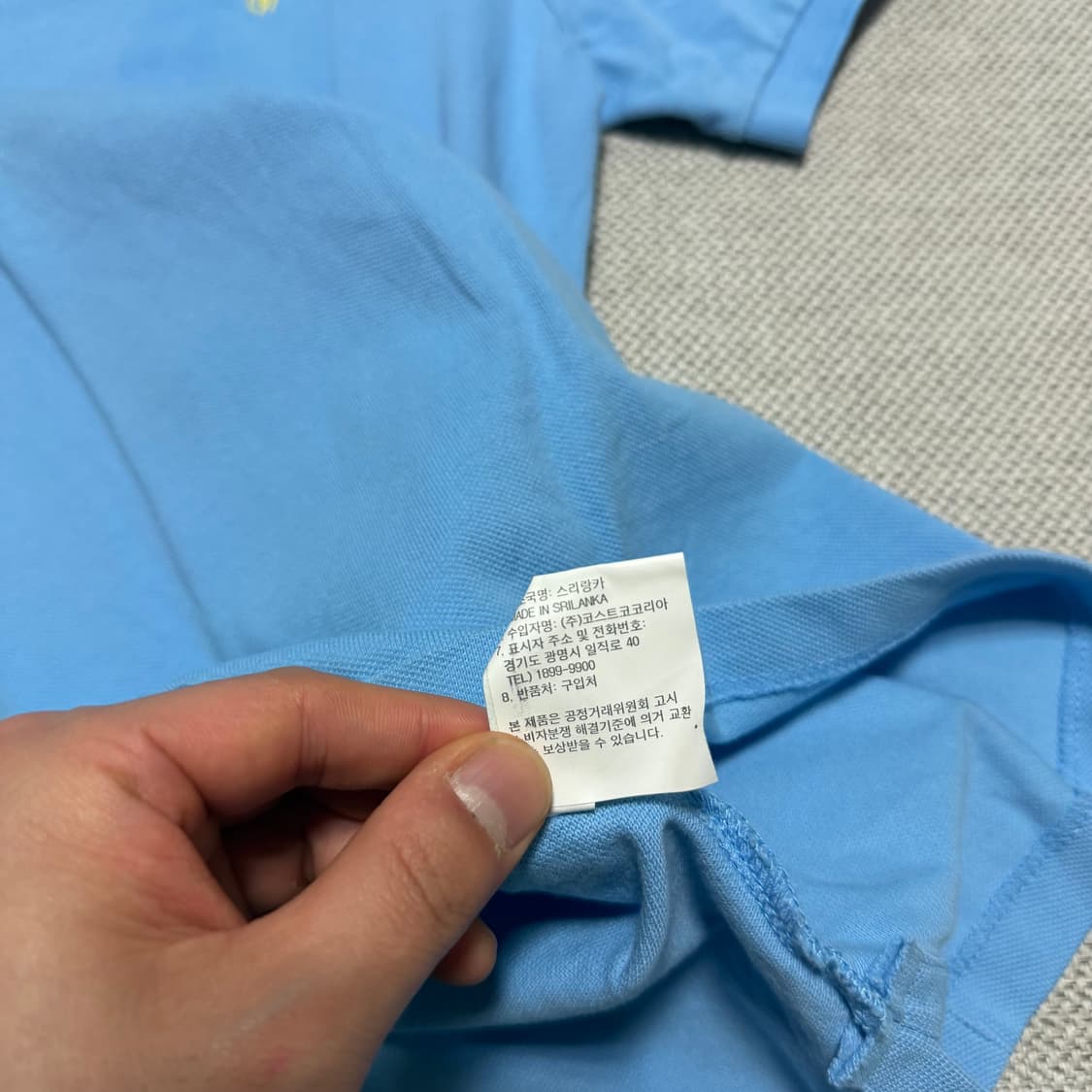 폴로 랄프로렌 반팔 카라티 상품이미지6