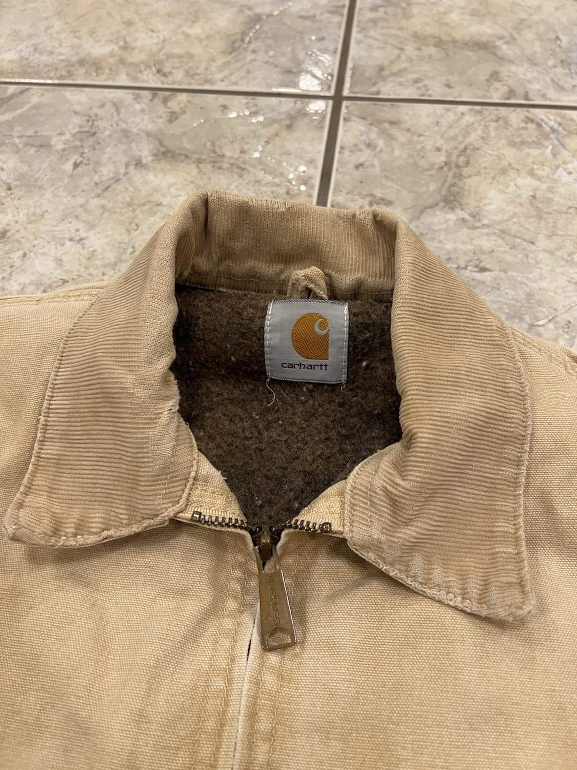 90s 칼하트 J97 디트로이트 자켓 브라운 상품이미지3