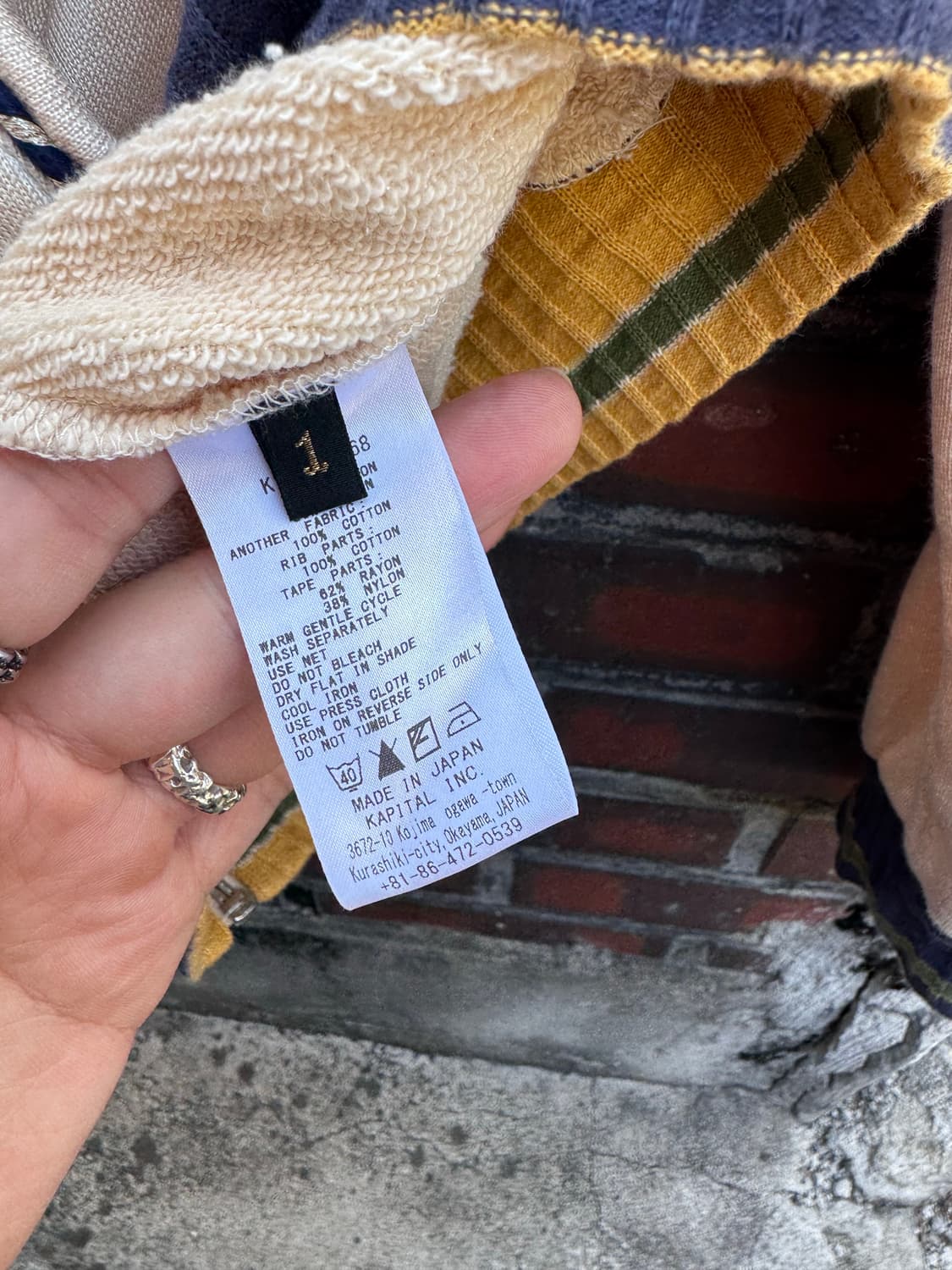 캐피탈 사이드 자수 트랙자켓  상품이미지10