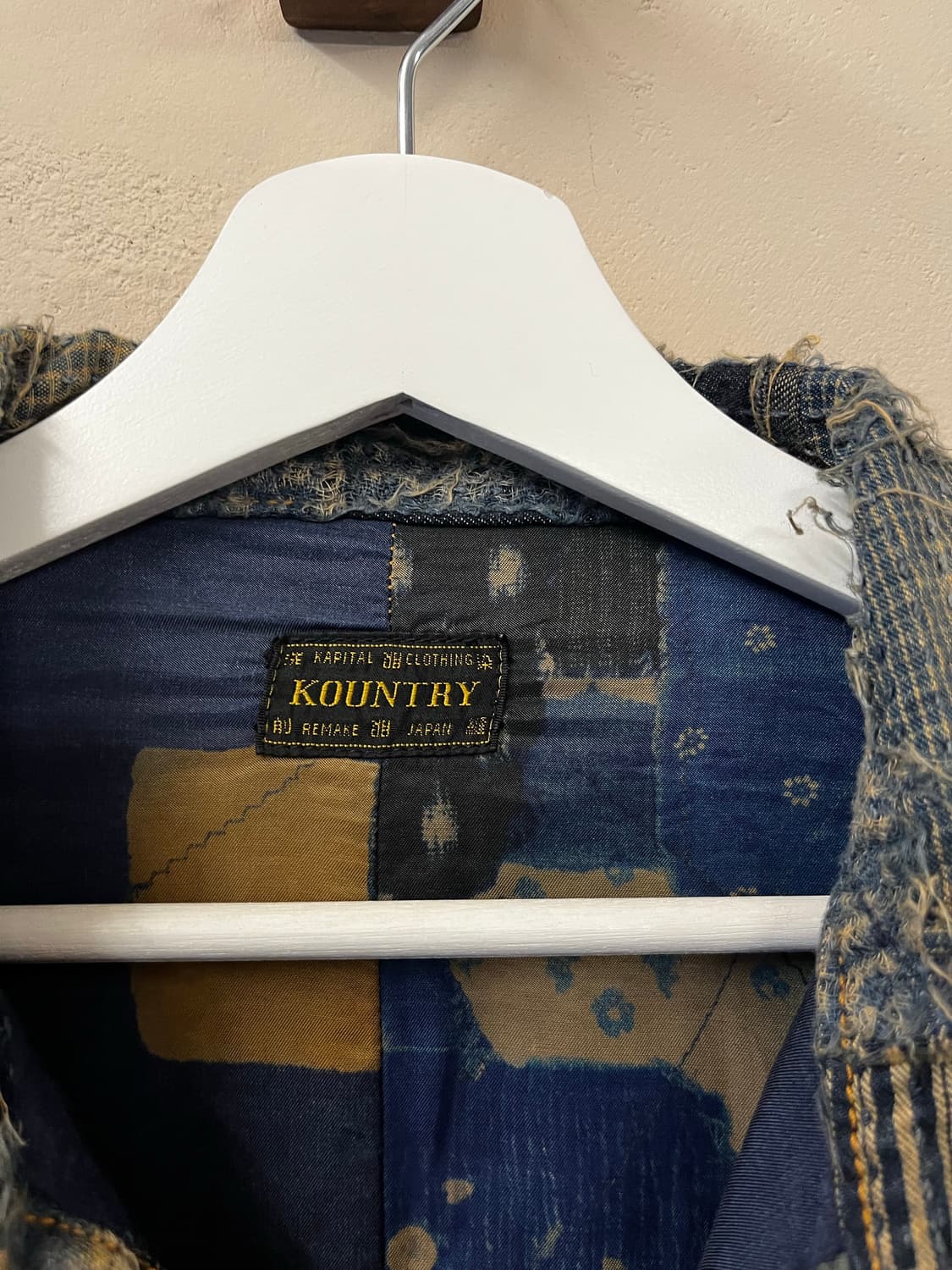 캐피탈 보로 스프링 1st 자켓 인디고 상품이미지2