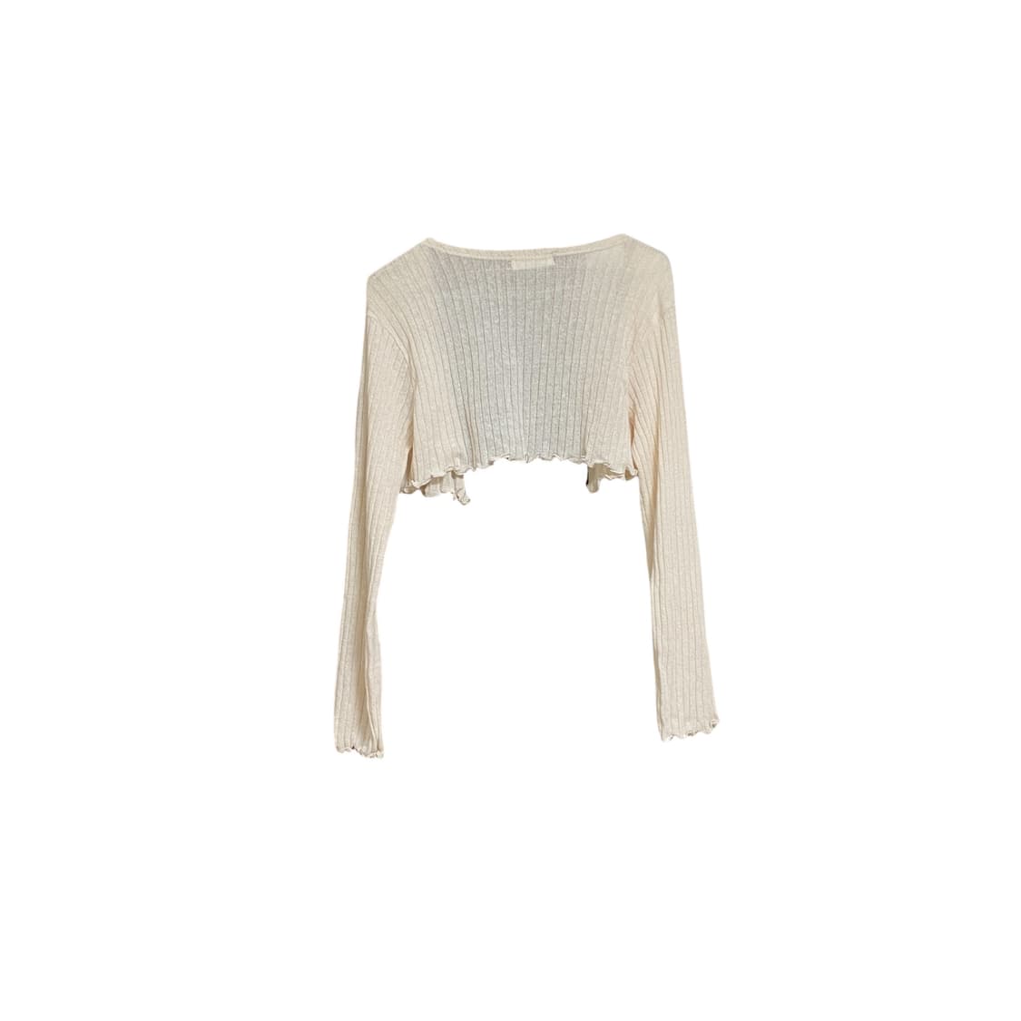 Ivory crop bolero cardigan 상품이미지2