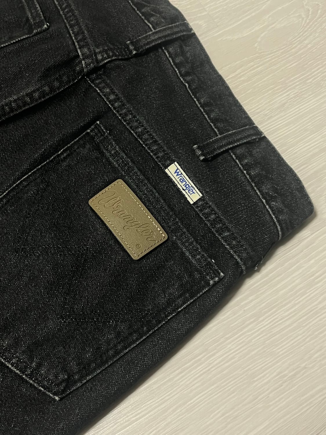 Japan wrangler flare fit denim 30~31” 상품이미지4