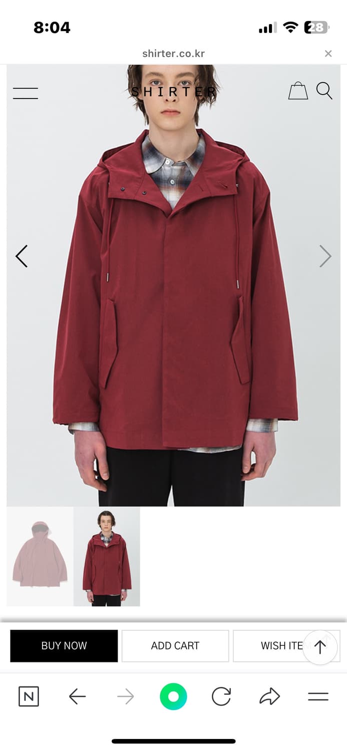 shirter paka red 상품이미지2