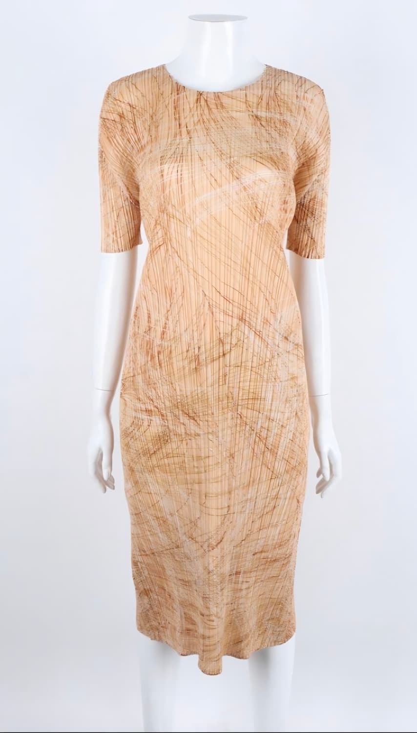 이세이미야케 플리츠플리즈 원피스 66~77 여름 반팔 롱원피스 WM50 상품이미지4