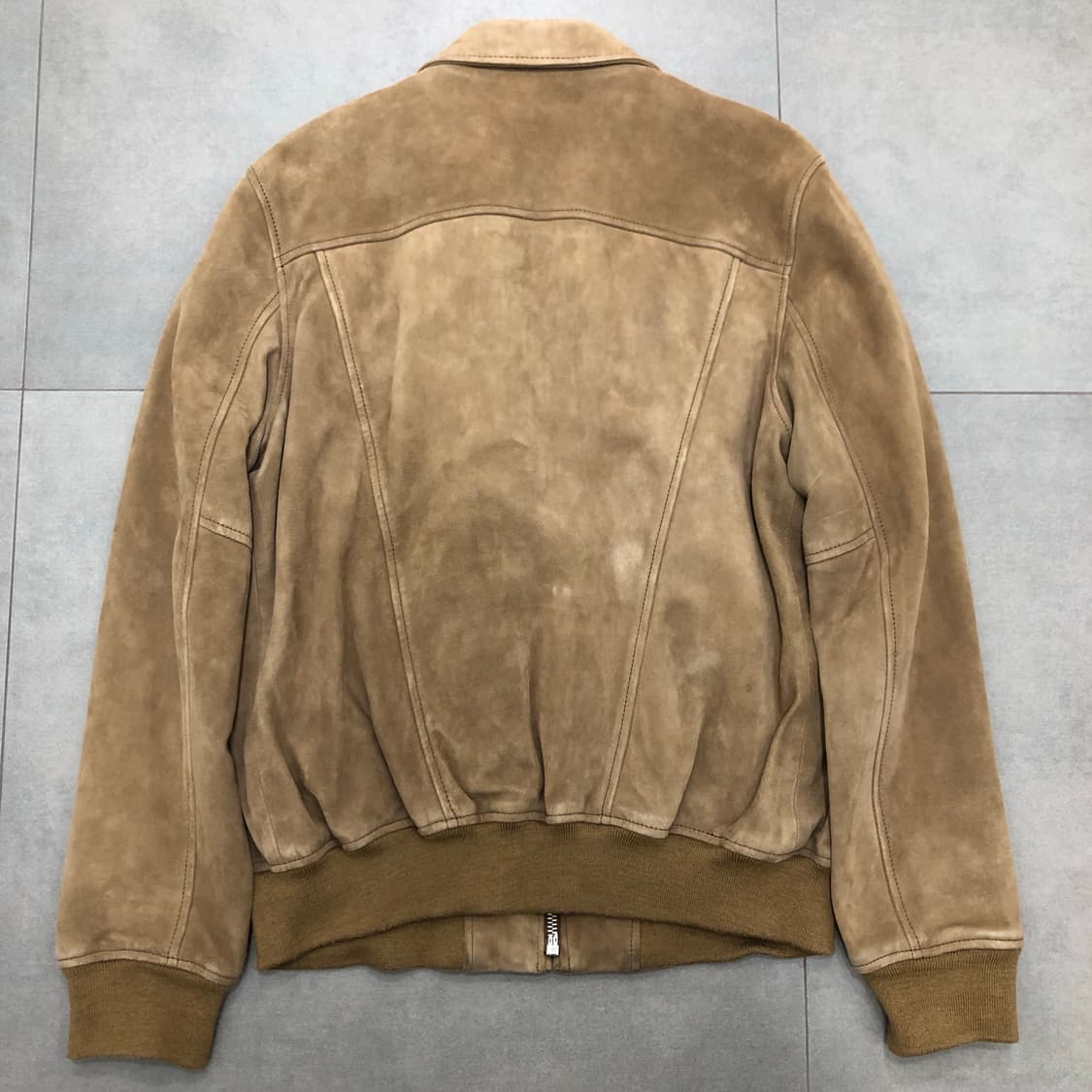 schott 쇼트 고트스킨 염소가죽 스웨이드 레더 자켓 M 상품이미지7
