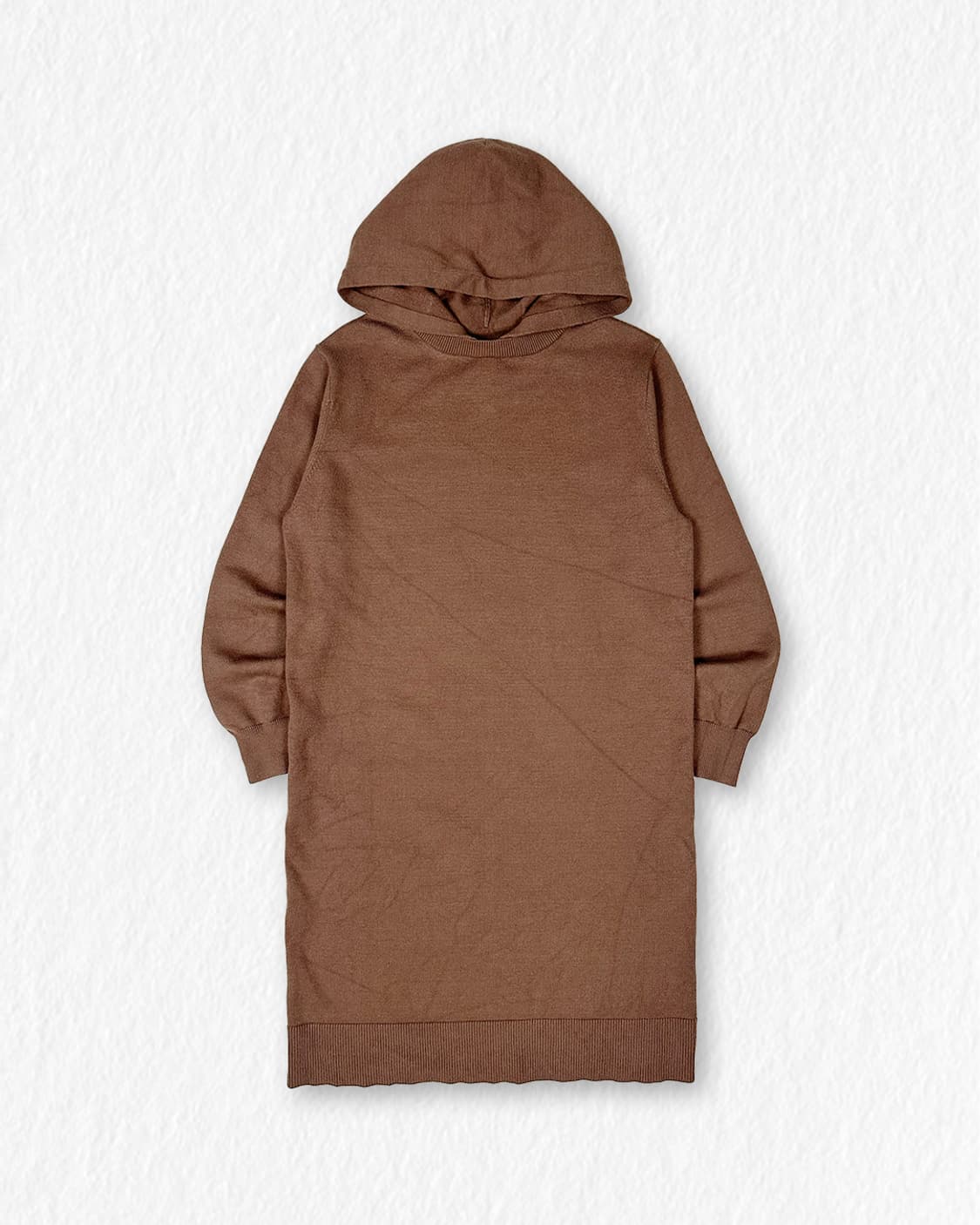 마리끌레르 후디드 니트 원피스 상품이미지1