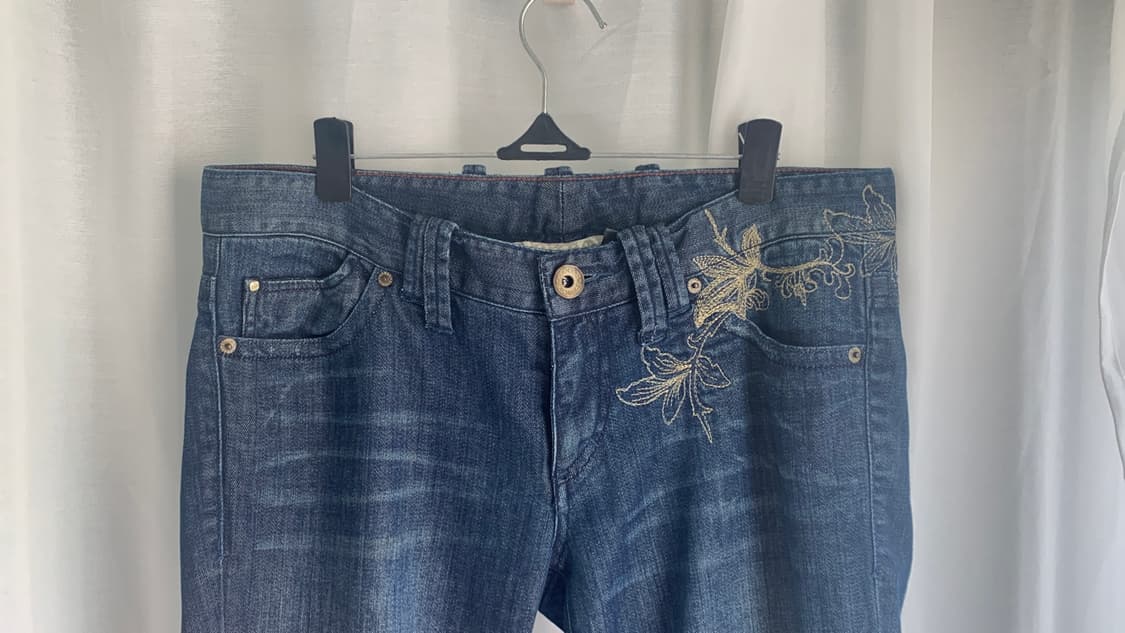 Armani exchange flower pattern Jeans 상품이미지3