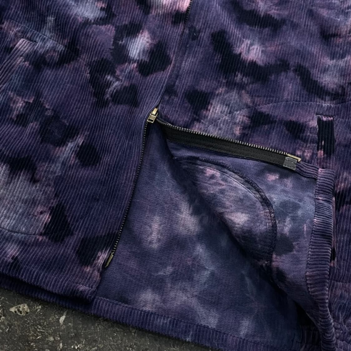 100 나이스 고스트클럽 나염 코듀로이 자켓 상품이미지6