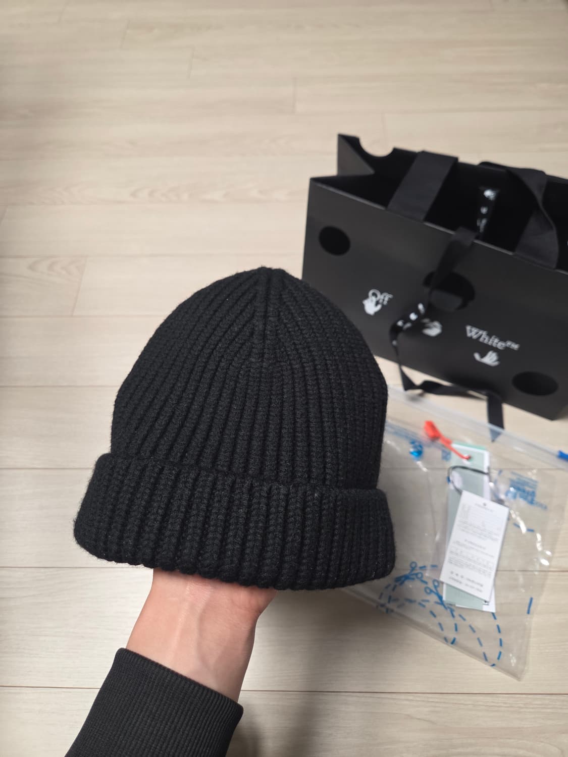 [정품] 오프화이트 애로우 비니 A급 상품이미지2