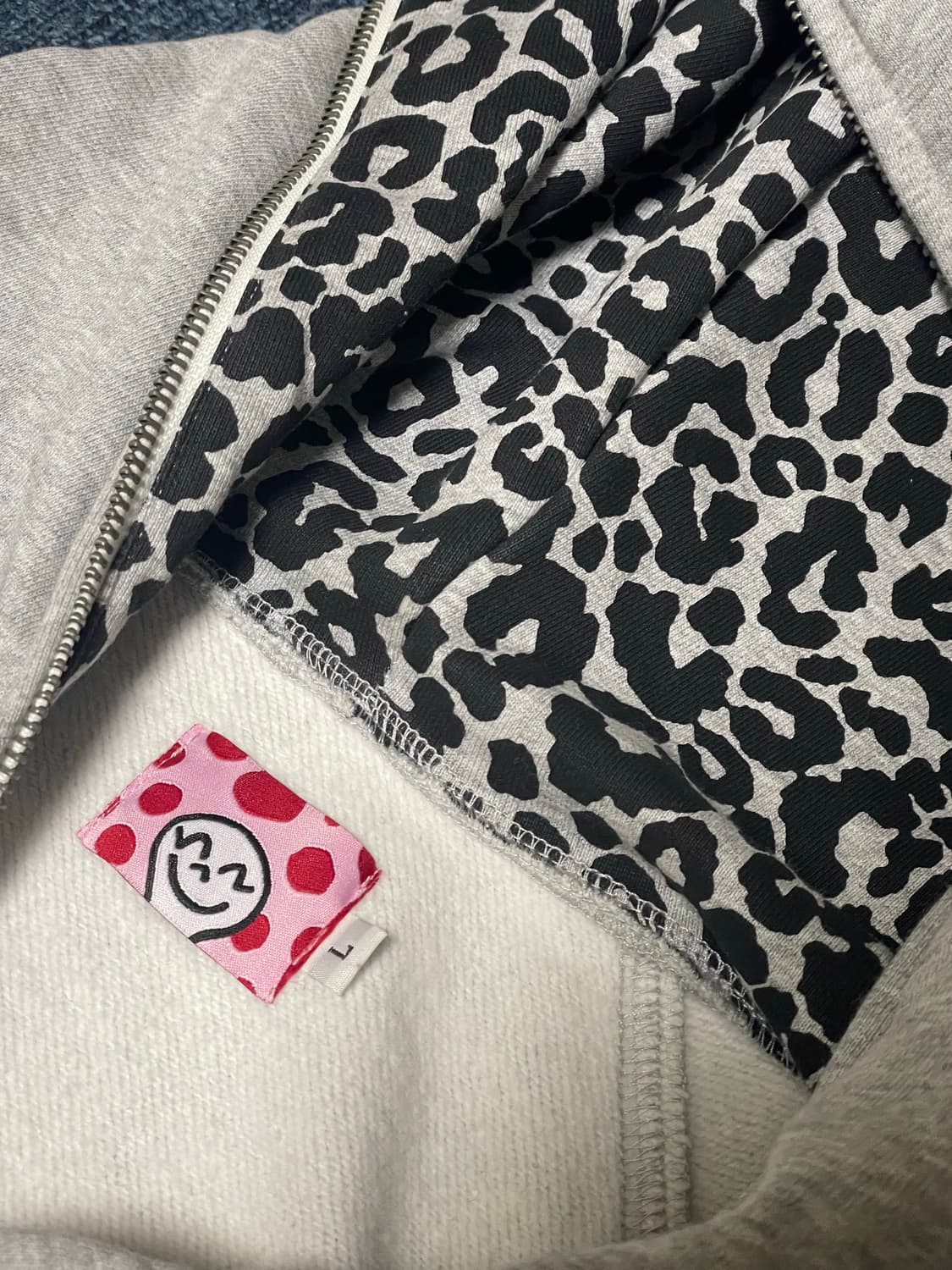 스타팀 뉴욕 후드집업 그레이 L 상품이미지2