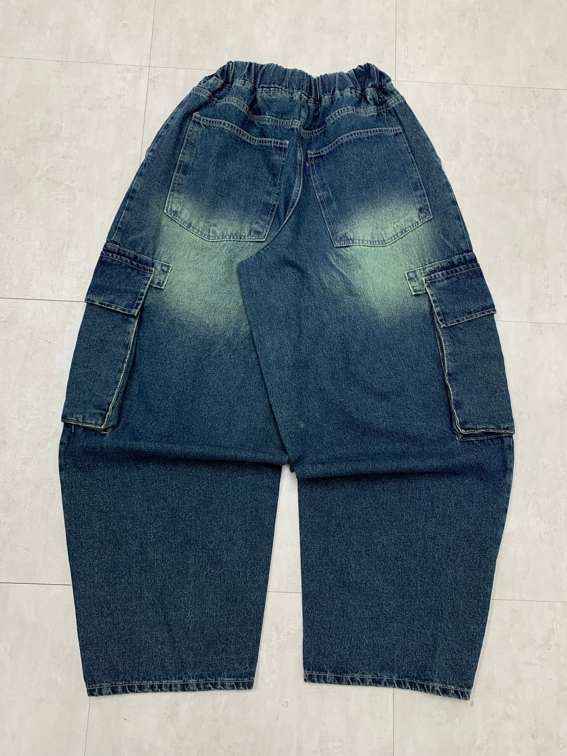 Collayo 데님 카고 팬츠 #608 상품이미지5