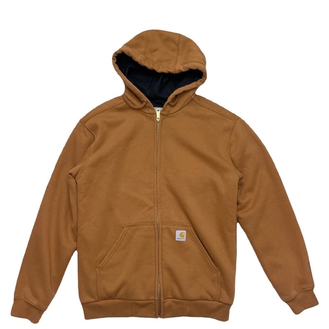CARHARTT 레인 디펜더 후드집업 카멜 S 상품이미지1
