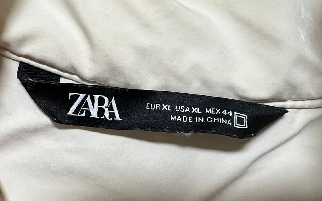 ZARA 자라 남자 패딩점퍼 오버핏 웰론 캐주얼 XXL 110 상품이미지3