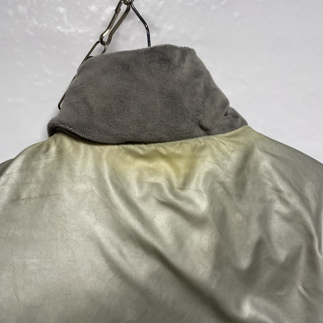 입생로랑 리버시블 블랙/실버 다운 패딩 점퍼 105 상품이미지10