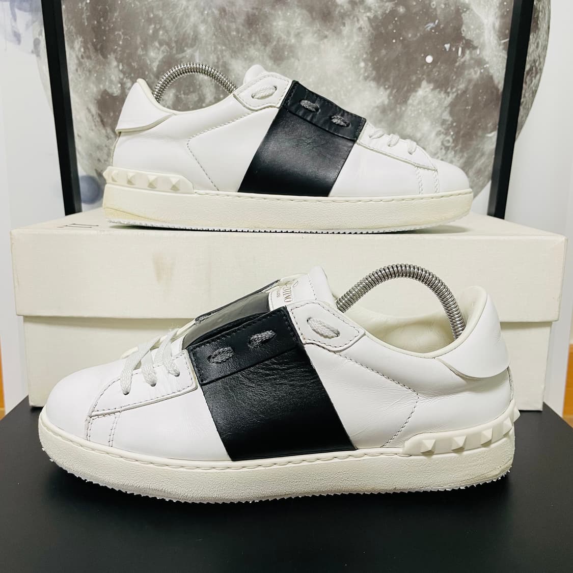 정품 38.5) 발렌티노 블랙 히든 스니커즈 245~2 상품이미지1