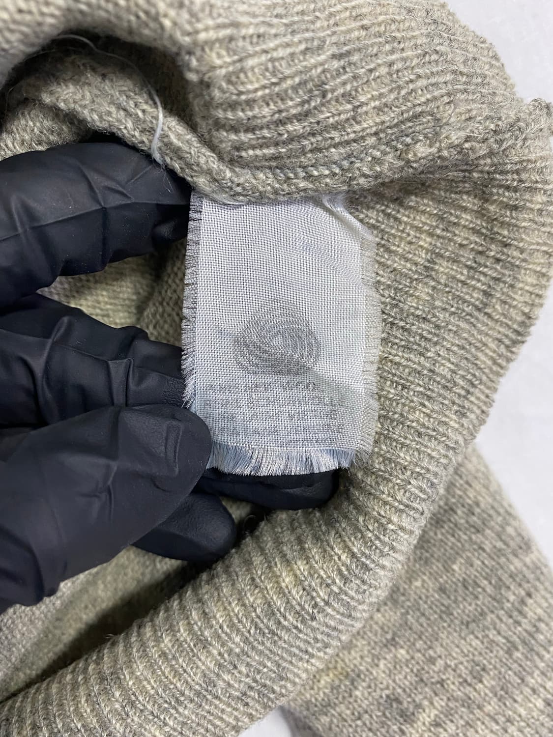 버버리 램스울 오트밀 니트 스웨터 38 <550> 상품이미지5