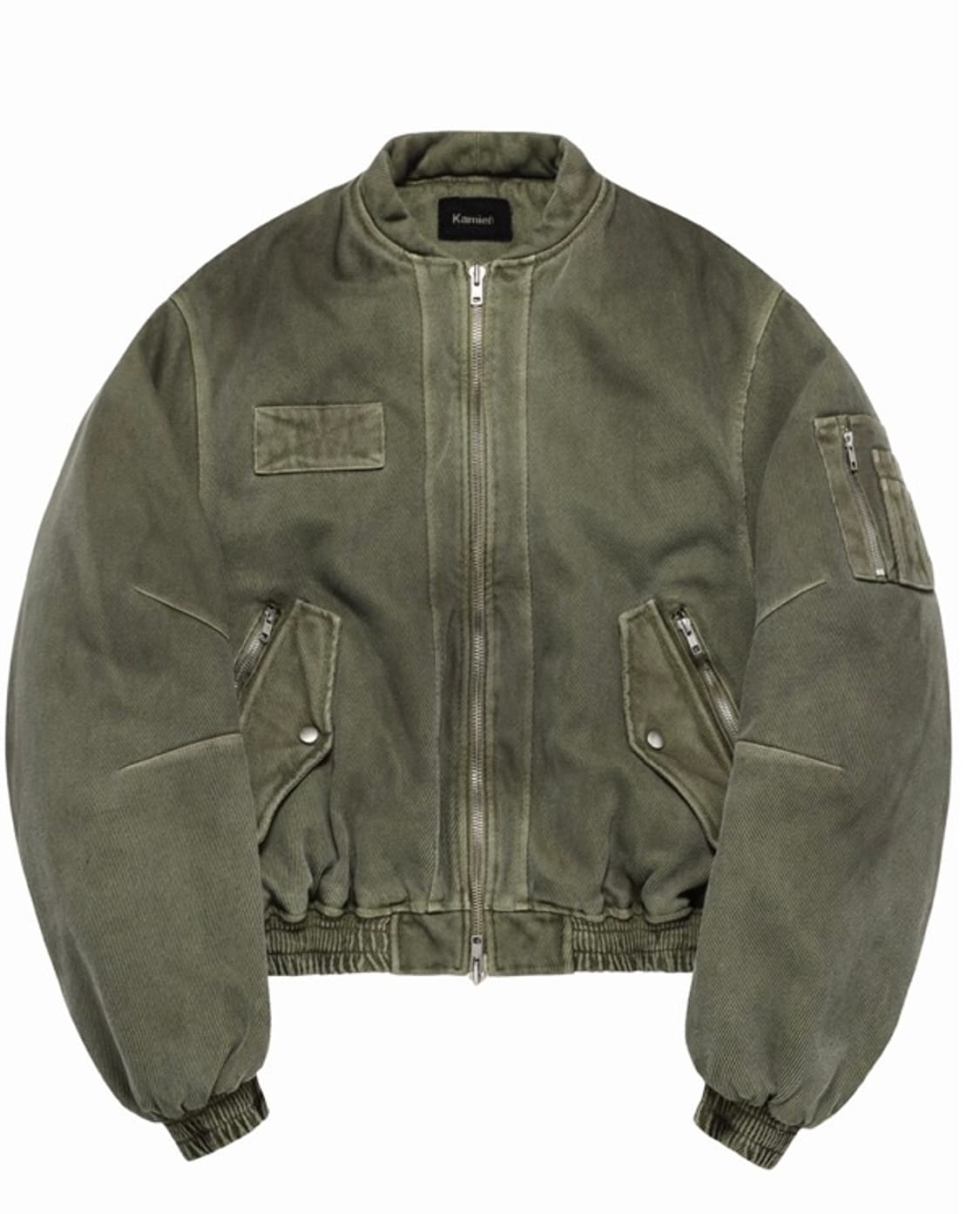 kamien CROWN DART MA-1 moss khaki 2사이즈 상품이미지1